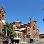 Viaggio ad Asmara - Chiesa cattolica romana di Asmara. Tour Asmara - Cose da fare ad Asmara, Massawa e Keren