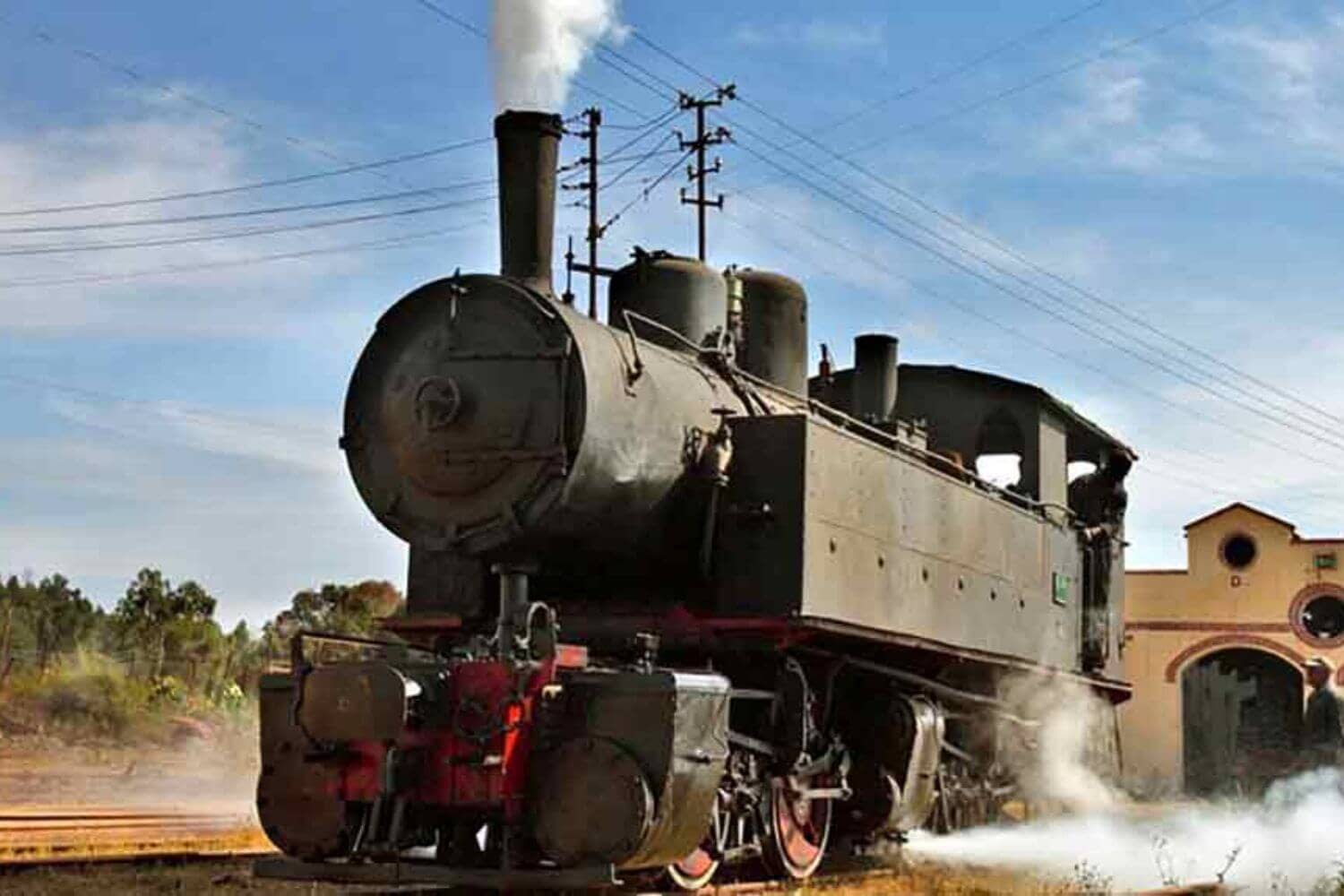 Eritrea Steam locomotive trains 1