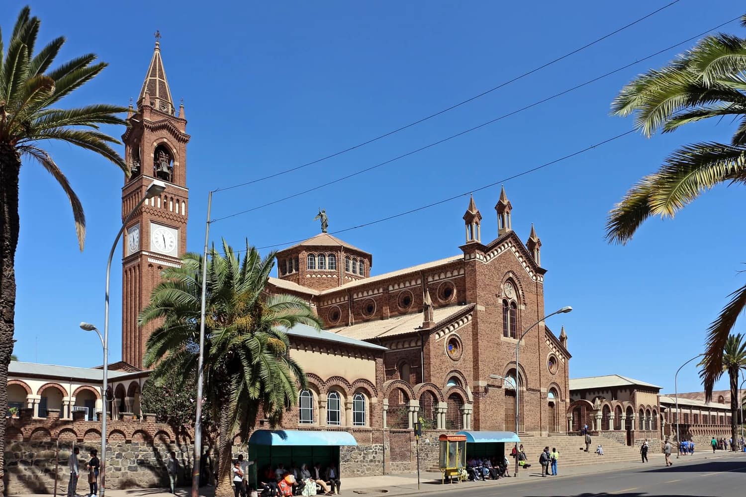Touren Asmara, Besichtigung von Asmara, römisch-katholische Kirche von Asmara